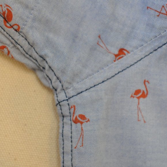 Sovereign Code SS Flaming Button Down XL - Picture 5 of 6